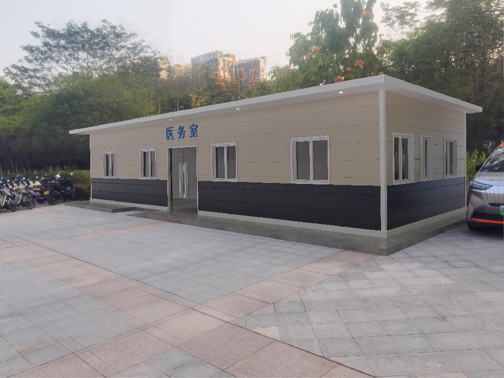 【新款推出】金属雕花板移动医务室：不违规建筑，解决临时医疗需求的“灵活诊室”